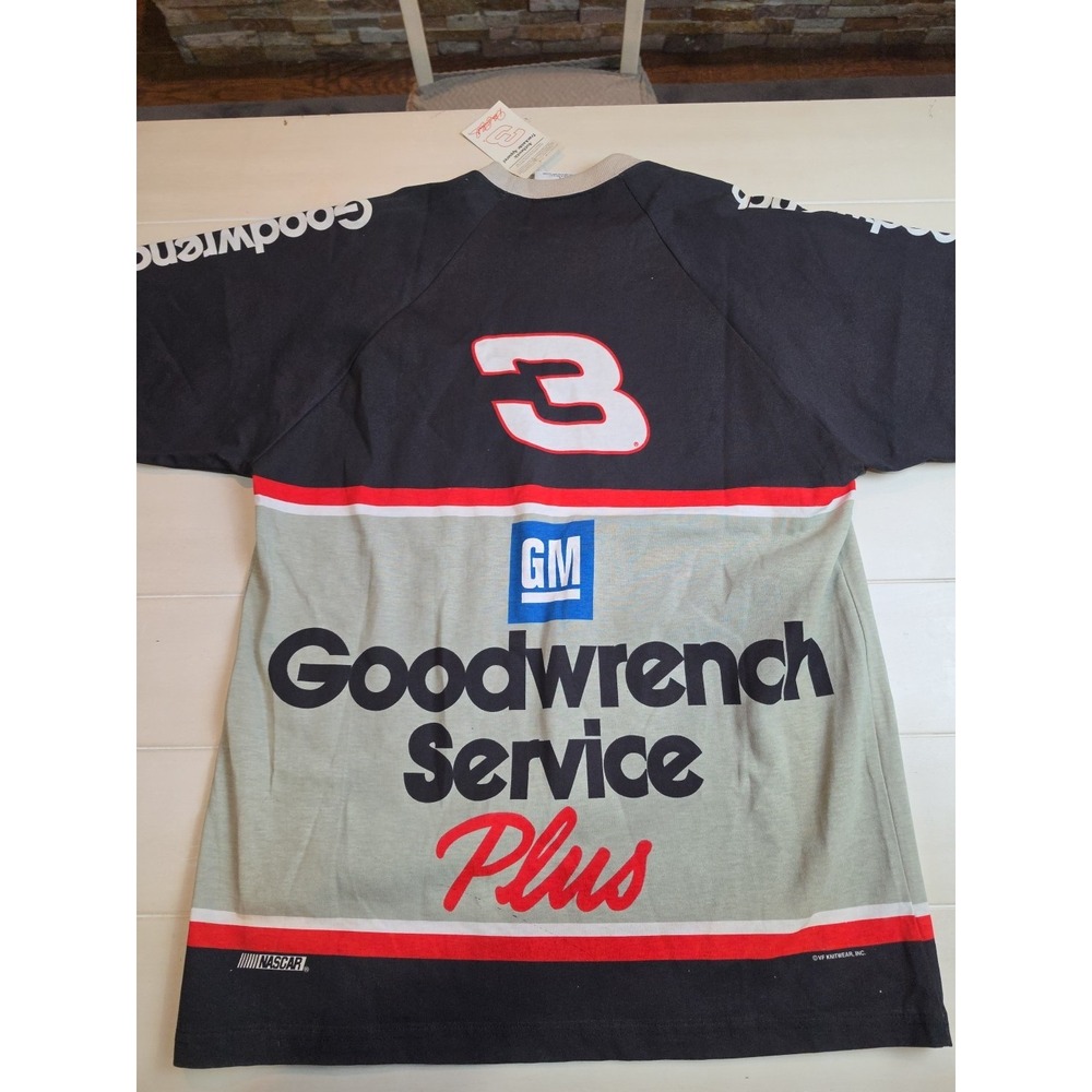 VTG NASCAR Dale Earnhardt Goodwrench Service Plus L Chase T Shirt Racing 3 NWT - Picture 6 of 10